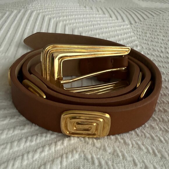 Cleo Italian Leather Belt, Streets Ahead, Size M main image 6
